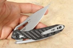 Zero Tolerance 0990 - Inset Liner Lock, CF/Steel Overlay, CPM-20CV Blade 13 Zero Tolerance 0990 - Inset Liner Lock, CF/Steel Overlay, CPM-20CV Blade -Outdoor Equipment Store 0990 2