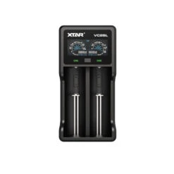 XTAR VC2SL Fast Charging 2-Bay Battery Charger And Power Bank