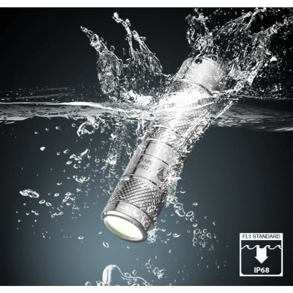 Lumintop Silver Fox Keyring EDC Flashlight With Magnetic Tailcap (760 Lumens, 70 Metres) 13 Lumintop Silver Fox Keyring EDC Flashlight With Magnetic Tailcap (760 Lumens, 70 Metres) - Image 11