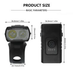 Hi-Max Rechargeable Mini Bicycle Headlight (1000 Lumens) 31 Hi-Max Rechargeable Mini Bicycle Headlight (1000 Lumens) -Outdoor Equipment Store 12001022