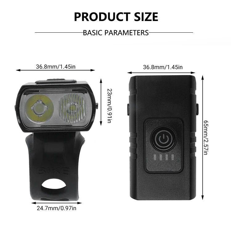 Hi-Max Rechargeable Mini Bicycle Headlight (1000 Lumens) 12 Hi-Max Rechargeable Mini Bicycle Headlight (1000 Lumens) - Image 10