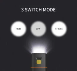 Hi-Max Rechargeable Bicycle Headlight (1300 Lumens) 24 Hi-Max Rechargeable Bicycle Headlight (1300 Lumens) -Outdoor Equipment Store 120023 12