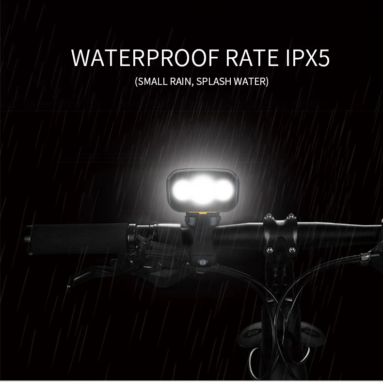 Hi-Max Rechargeable Bicycle Headlight (1300 Lumens) 13 Hi-Max Rechargeable Bicycle Headlight (1300 Lumens) - Image 11