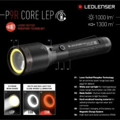 Ledlenser P9R Core LEP Rechargeable Torch With Red Light (400 Lumens, 1300 Metres) -Outdoor Equipment Store 1Dqx1eQBNe3wUA3OsKDI7ntelXLhCb metaUDlSIENvcmUgTEVQIGNvbXBvbmVudHMucG5n