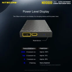 NITECORE NB10000 Gen2 Ultra Lightweight Carbon Fibre 10,000mAh Power Bank -Outdoor Equipment Store 1VYipFpYuzuPqNjUTosfn0BvPWcqLT metaTkIxMDAwMCwsLCwsLCwsLCwsLmpwZWc3D