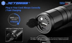 JETBeam SSR50 Rechargeable Security Torch (3650 Lumens, 483 Metres) -Outdoor Equipment Store 20180112024921 97074
