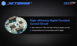 JETBeam SSR50 Rechargeable Security Torch (3650 Lumens, 483 Metres) -Outdoor Equipment Store 20180112024929 63333