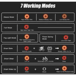 Gaciron LOOP-100 Rechargeable Smart Brake Bicycle Tail Light -Outdoor Equipment Store 2JcZVgdxoVeasWTINqzQnzquwHjZpD metaTE9PUC0xMDAgbW9kZXMucG5n