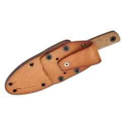 Zero Tolerance 0004 - Fixed Blade Knife 4.2" Dark Bronze Cerakote CPM-CruWear Blade, Natural Canvas Micarta Handles, Adjustable Leather Belt Pouch -Outdoor Equipment Store 2Ru1P01DtZKPpvWpQYVJ0BeaACyxms metaWlQwMDA0XzQgKDEpLmpwZw3D3D