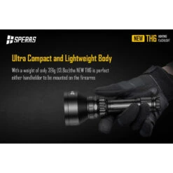 SPERAS TH6 Rechargeable 4-in-1 Zoomable Hunting Torch Kit - 600 Lumens, 1173 Metres -Outdoor Equipment Store 2VV5539nhyElCZJdyPV8KnewMNj67e metaVEg2LTQuanBlZw3D3D