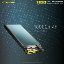 NITECORE NB10000 Gen2 Ultra Lightweight Carbon Fibre 10,000mAh Power Bank -Outdoor Equipment Store 2rKjdKKUjHDqHsRa1HY34q4WJoirng metaTkIxMDAwMC4uanBlZw3D3D