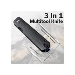 CIVIVI Sendy, Black G10, Black Stonewashed Nitro-V Spey Blade, C21004B-2 -Outdoor Equipment Store 2uhikbIAnwrQF8UIOAAScmdY3ypqMX metaQzIxMDA0Qi0yXzcuanBlZw3D3D