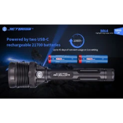 JETBeam M64 Search Light (6800 Lumens, 1200 Metres) 30 JETBeam M64 Search Light (6800 Lumens, 1200 Metres) -Outdoor Equipment Store 30NVozoJ1IUpFCglZjmWxJAqya1j7r metaTTY0JiM4MjMwOy5qcGVn