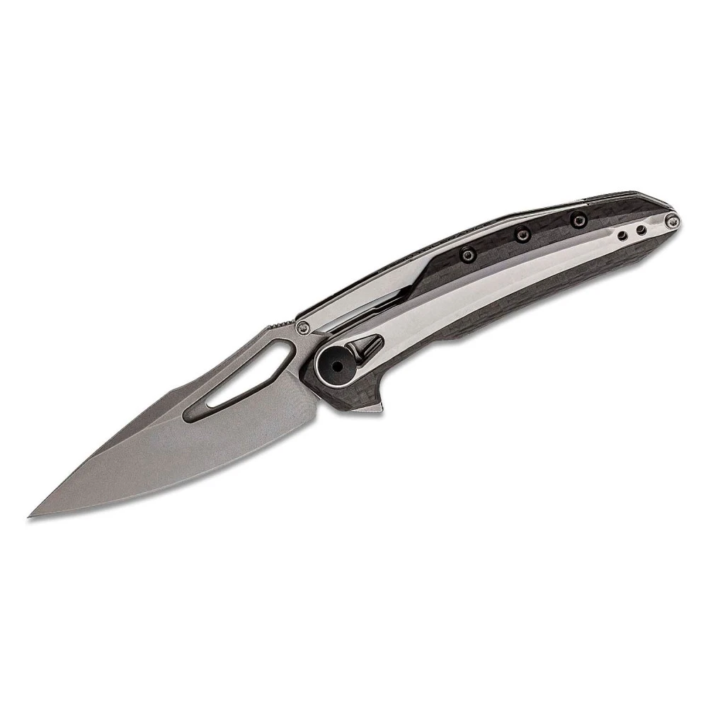 Zero Tolerance 0990 - Inset Liner Lock, CF/Steel Overlay, CPM-20CV Blade 3 Zero Tolerance 0990 - Inset Liner Lock, CF/Steel Overlay, CPM-20CV Blade