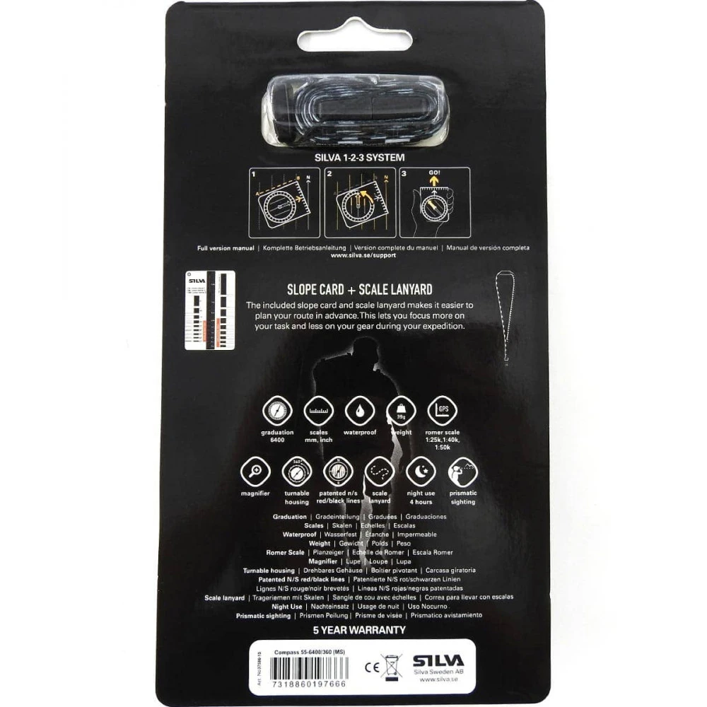 Silva Compass 55-6400/360 MS 8 Silva Compass 55-6400/360 MS - Image 6