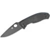 Spyderco Tenacious - Black G10 With Black 8Cr13MoV Blade - C122GBBKP