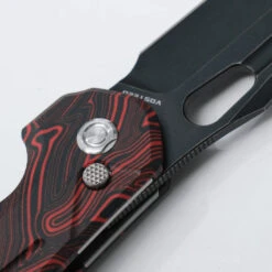 Vosteed Thunderbird - 3.25" Black M390 Blade, Red Topo G10 Handle, Trek Lock - A0307 -Outdoor Equipment Store 4LLgkAsBYL7B40N8SOfHxwYHRvIJZu metaVm9zdGVlZCBUaHVuZGVyYmlyZCBBMDMwNyA4LndlYnA3D