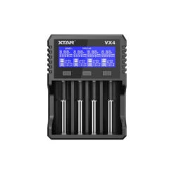 XTAR VX4 Visible Mixer 4-Bay Smart Battery Charger And Tester