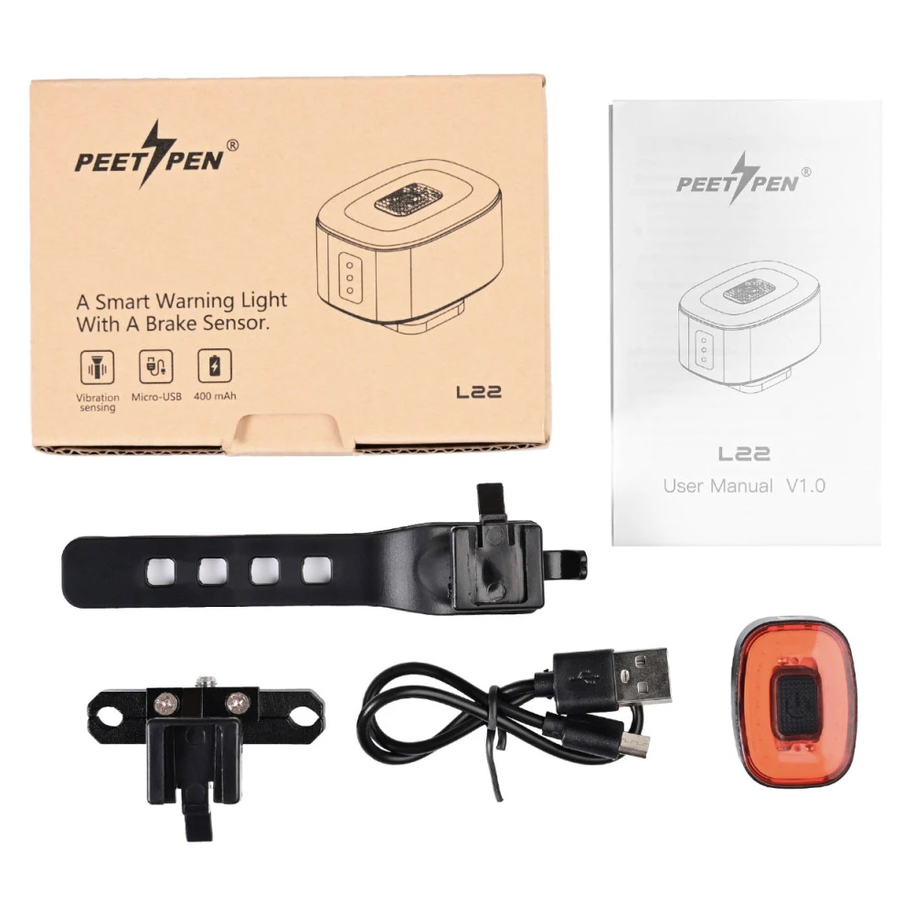 Wuben L22 Rechargeable Bicycle Tail Light With Smart Sensor 19 Wuben L22 Rechargeable Bicycle Tail Light With Smart Sensor - Image 17