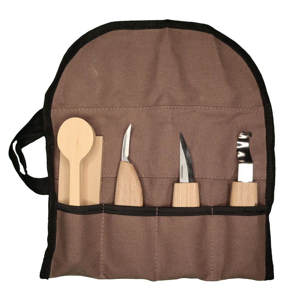 Knife Depot Spoon Carving Three Piece Set 4 Knife Depot Spoon Carving Three Piece Set - Image 2