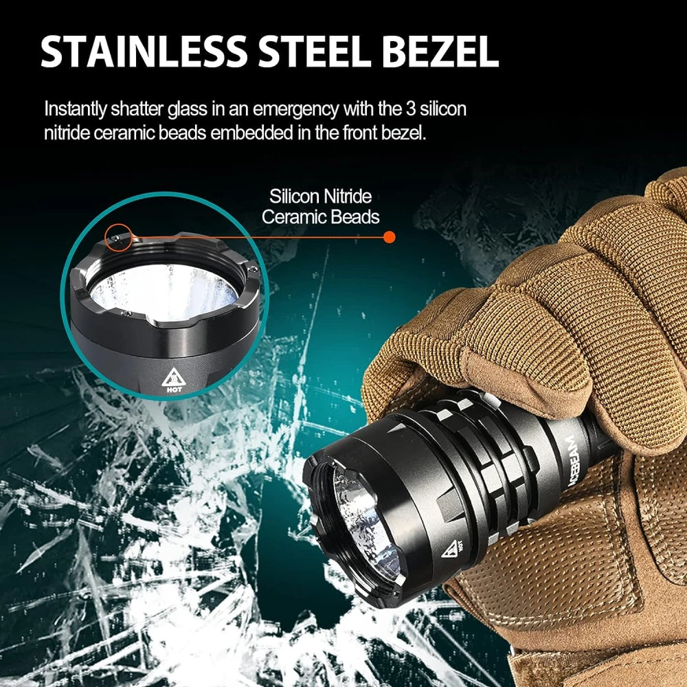 AceBeam Defender P17 Compact Tactical Torch (4900 Lumens, 445 Metres) 9 AceBeam Defender P17 Compact Tactical Torch (4900 Lumens, 445 Metres) - Image 7