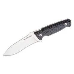 Cold Steel Razor Tek Fixed Blade - 5" 4116 Satin Recurve, Black GFN Handles - FX-5RZR