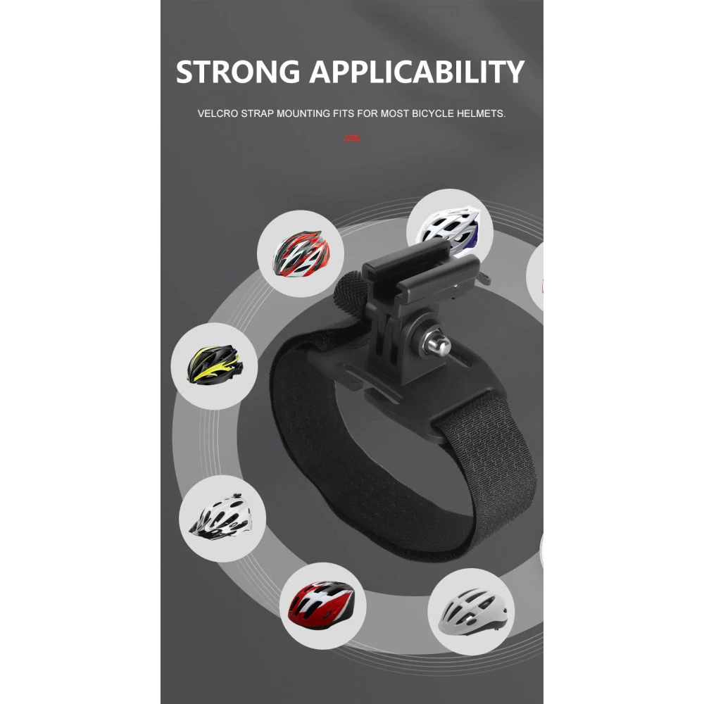 Gaciron Helmet Mounting Bracket, GoPro Compatible, H15P 6 Gaciron Helmet Mounting Bracket, GoPro Compatible, H15P - Image 4