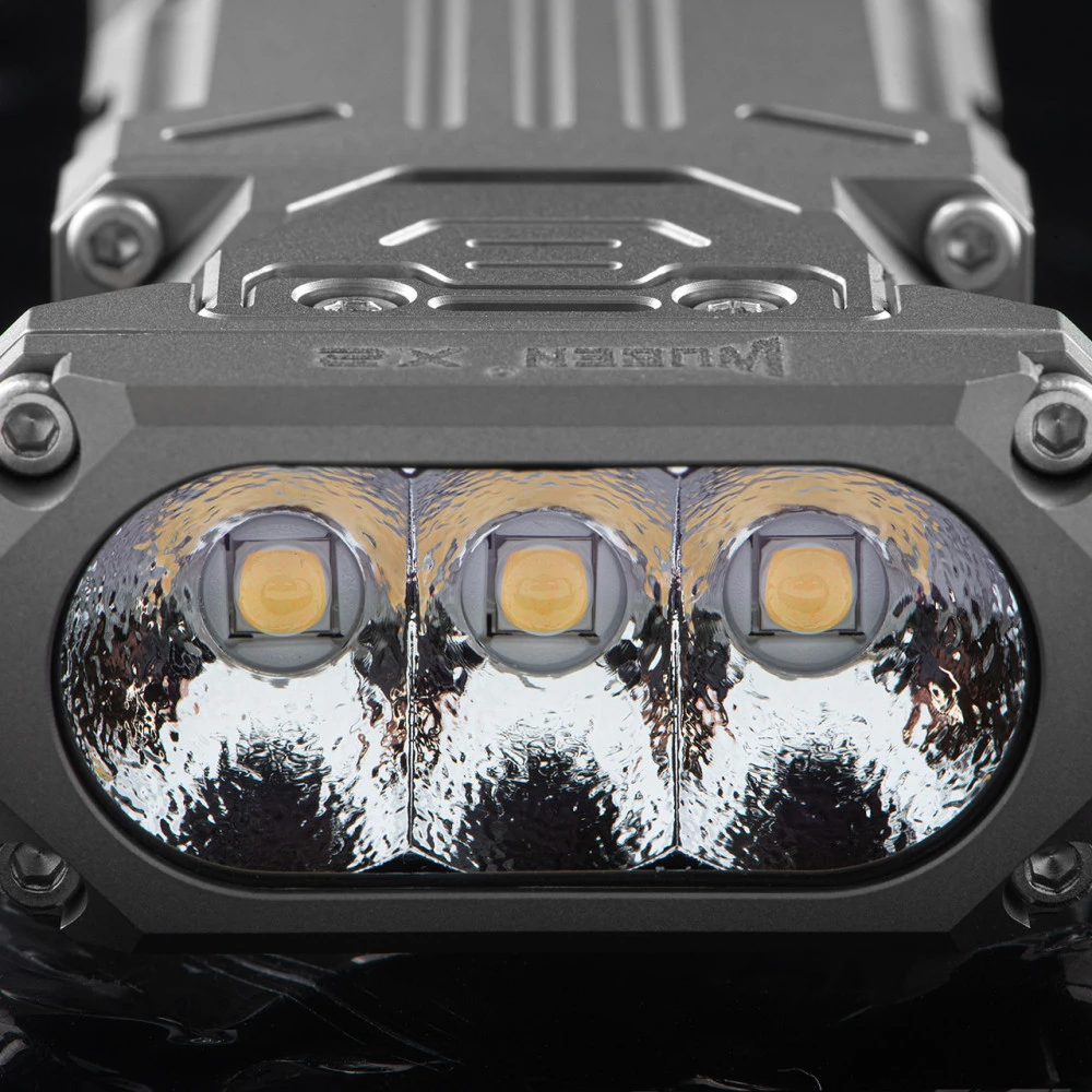 Wuben X2 Rechargeable Pocket Torch, Grey Titanium (1800 Lumens, 128 Metres) 4 Wuben X2 Rechargeable Pocket Torch, Grey Titanium (1800 Lumens, 128 Metres) - Image 2