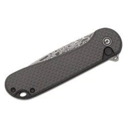 CIVIVI Button Lock Elementum II, Twill Carbon Fibre Overlay On Black G10 With Damascus Blade, C18062PB-DS1 -Outdoor Equipment Store 7gv2xNyhTqBheiimMSpm3xk5OwFCu2 metaQkwgRUxFTSBDSVZDMTgwNjJQQkRTMV8zLmpwZWc3D