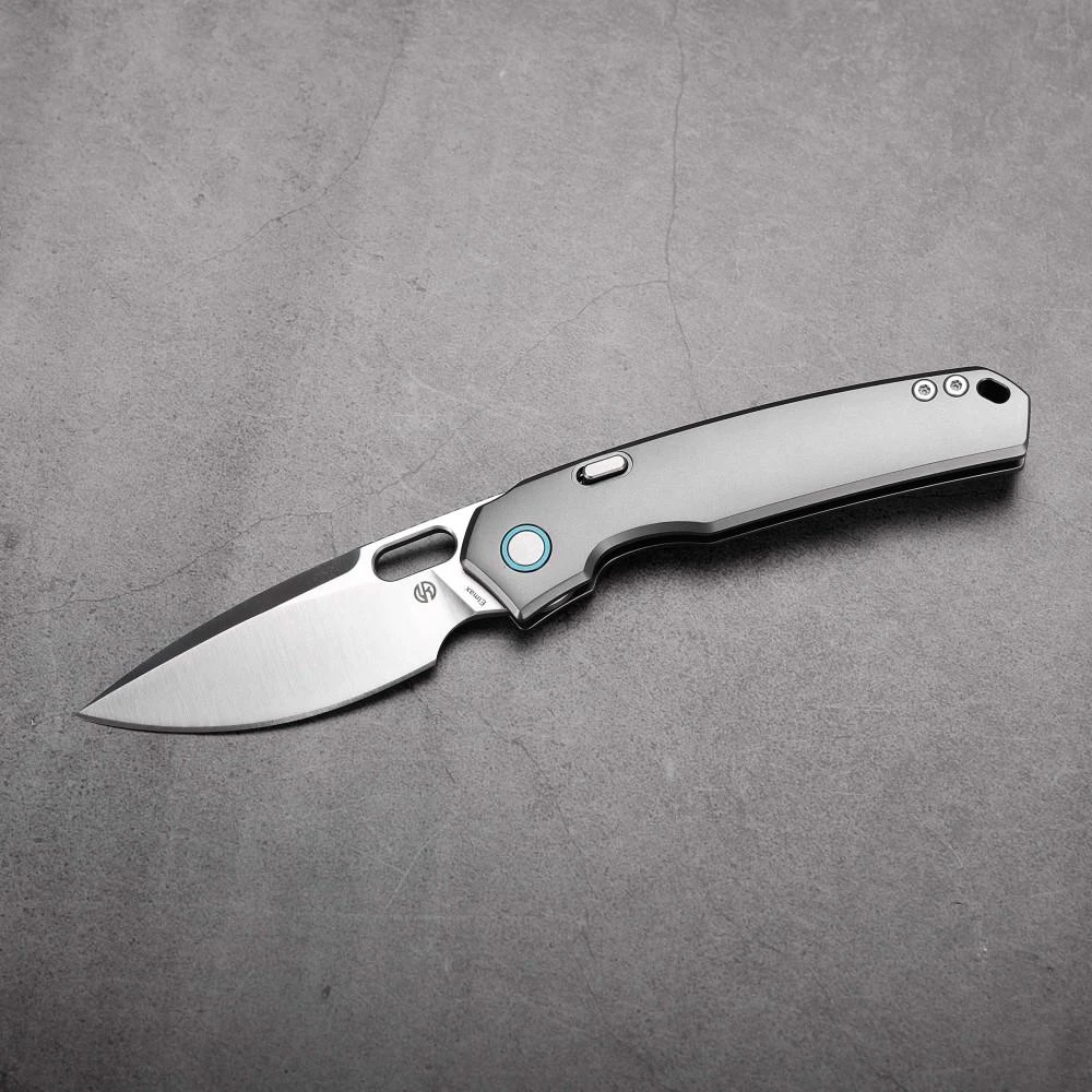 Vosteed Psyop - 3.32" Satin Elmax Blade, Titanium Handle, Top Liner Lock - A2204 12 Vosteed Psyop - 3.32" Satin Elmax Blade, Titanium Handle, Top Liner Lock - A2204 - Image 10