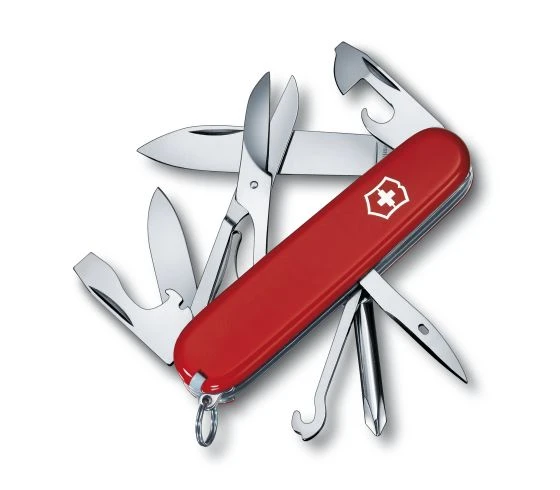 Victorinox Super Tinker Red Swiss Army Knife 3 Victorinox Super Tinker Red Swiss Army Knife