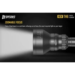 SPERAS TH6 Rechargeable 4-in-1 Zoomable Hunting Torch Kit - 600 Lumens, 1173 Metres -Outdoor Equipment Store 8vcC1WH2qe6yaTxRat3JvaAyvNvmV9 metaVEg2IHpvb21hYmxlLnBuZw3D3D