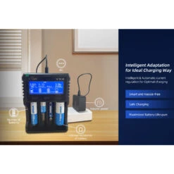 XTAR VX4 Visible Mixer 4-Bay Smart Battery Charger And Tester -Outdoor Equipment Store 9hMbcfIwsZrWUFLPEdkJBR0f20klpg metaVlg0LTA2LmpwZw3D3D
