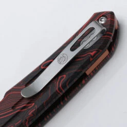 Vosteed Thunderbird - 3.25" Black M390 Blade, Red Topo G10 Handle, Trek Lock - A0307 -Outdoor Equipment Store 9iJB4gpGjHrfGp0ztgPzaygZzLSfi2 metaVm9zdGVlZCBUaHVuZGVyYmlyZCBBMDMwNyAxMC53ZWJw