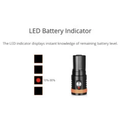 OrcaTorch D910V Rechargeable High CRI Dive Light For Videography (5000 Lumens) -Outdoor Equipment Store AvsLij5D4mwvhB6v6pqF03boIweyaj metaRDkxMFYgYmF0dGVyeSBpbmRpY2F0b3IgMy5wbmc3D