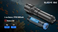 BluDive BD40 Diving Torch With Strobe (1800 Lumens, 150 Metres Diving Depth) -Outdoor Equipment Store BD40 4
