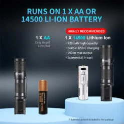 Lumintop TOOL AA 3.0 Pocket Light - Black (900 Lumens, 138 Metres) -Outdoor Equipment Store BX7U792KZacPMawDIApFglCBUShsnx metadG9vbCBBQSAzLjAuLi4uLmpwZWc3D 1 1