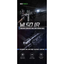 NEXTORCH WL50IR Flashlight - Dual Light (860 Lumens White Light And 850nm IR Light) -Outdoor Equipment Store BpOonjIkH1qG74wUHqT2u1u5lx25ro metaV0w1MElSLmpwZWc3D