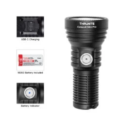 ThruNite Catapult Mini PRO Rechargeable Pocket Sized Thrower (2588 Lumens, 566 Metres) -Outdoor Equipment Store C21a12pHcOFqcpaHduJy9Nd4wacsHP metabWluaSBwcm8gVVNCLUMgY2hhcmdpbmcuanBn