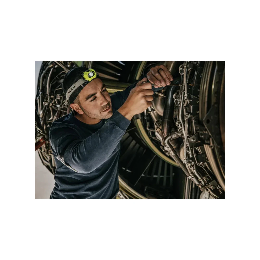 Pelican 2765 Intrinsically Safe LED Headlamp -Yellow, 155 Lumens, 3AAA 6 Pelican 2765 Intrinsically Safe LED Headlamp -Yellow, 155 Lumens, 3AAA - Image 4