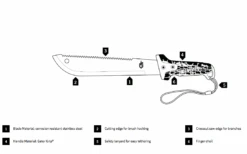 Gerber Compact Clearpath Machete -Outdoor Equipment Store Clearpath Machete 4