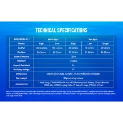 OrcaTorch Mazu TD01 Dive Headlight (1200 Lumens, 183 Metres) -Outdoor Equipment Store CobHC7LXs9QpflZ70Iz0kn846rM3aH metaVEQwMS0gMTEuanBlZw3D3D