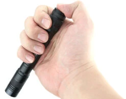 Eagtac D25A2 UV Clicky Pocket Light - (365nm, 2AA) -Outdoor Equipment Store D25A2 hand