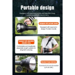 Lumintop GT110 Rechargeable Ultra Long Throw Searchlight - 7000 Lumens, 2720 Metres 27 Lumintop GT110 Rechargeable Ultra Long Throw Searchlight - 7000 Lumens, 2720 Metres -Outdoor Equipment Store DQJkBMsysjnWfyvLsHNEOob2l4WH16 metaR1QgMTEwOzs7Oy5qcGVn