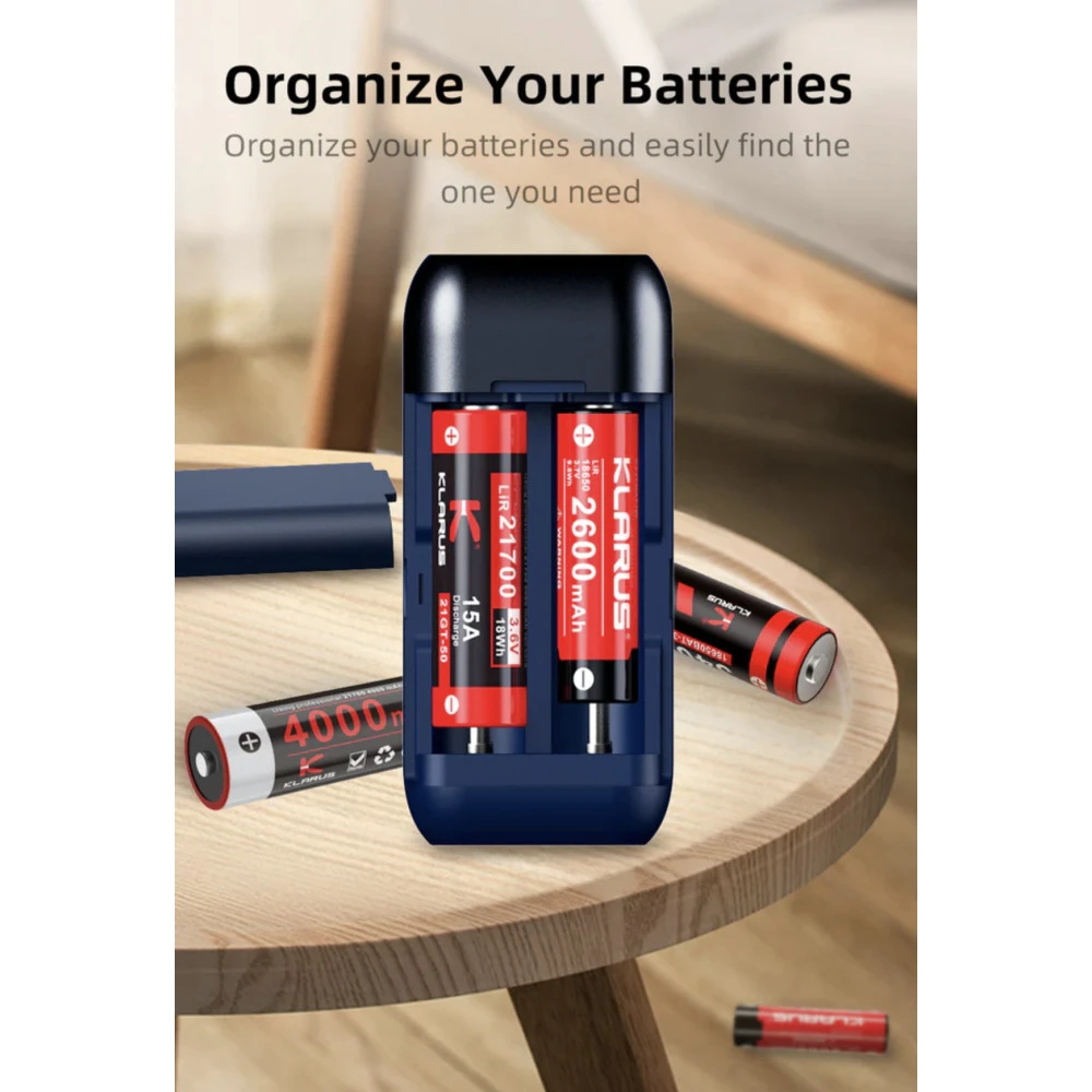 Klarus K2A Intelligent Dual Battery Charger And Power Bank 11 Klarus K2A Intelligent Dual Battery Charger And Power Bank - Image 9