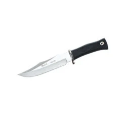 Muela Scout Bowie 21733-G With Rubber Handle And Black Leather Belt Case