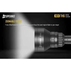 SPERAS TH6 Rechargeable 4-in-1 Zoomable Hunting Torch Kit - 600 Lumens, 1173 Metres -Outdoor Equipment Store Dups6CC7PigvPIUGnLAYrSLa0ruhtr metaVEg2IGZvY3VzYWJsZSwucG5n