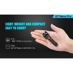 Lumintop GT Nano PRO V2.0 Ultra Compact NW Torch (1620 Lumens, 165 Metres) -Outdoor Equipment Store E51NT6PBrLDVVzGztDDkU0dZqimeI6 metaR1QtTmFuby1Qcm9fMDQud2VicA3D3D