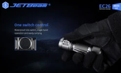 JETBeam EC26 EDC Pocket Flashlight With Stepless Dimming (3600 Lumens, 268 Metres) 25 JETBeam EC26 EDC Pocket Flashlight With Stepless Dimming (3600 Lumens, 268 Metres) -Outdoor Equipment Store EC26 5
