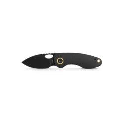 Vosteed Mini Acorn - 2.46" Black 14C28N Blade, Black G10 Handle, Liner Lock - A3401